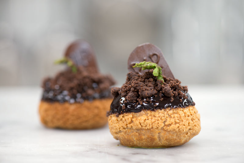 Malted Chocolate Zombie Cream Puff