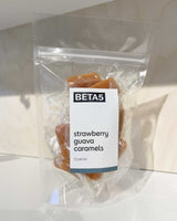 Strawberry-Guava Caramels