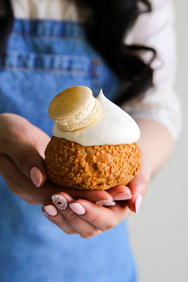 @constellationinspiration Salted Egg Yolk Cream Puff