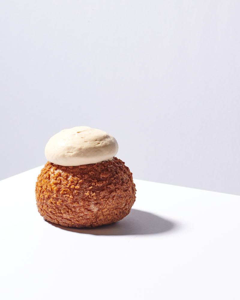 Salted Caramel Cream Puff