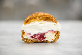 Cherry Cheesecake Cream Puff