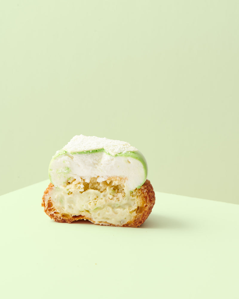 Coconut - Pandan Cream Puff