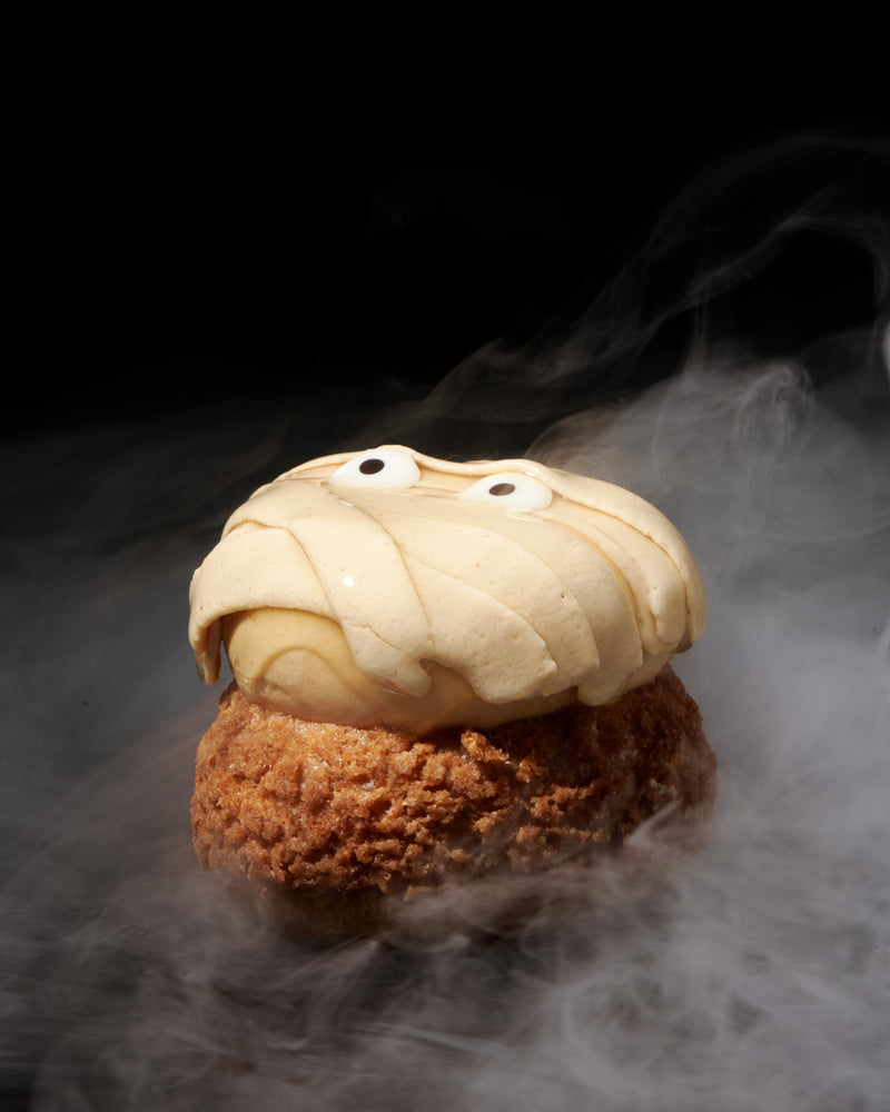 Salted Caramel Mummy Cream Puff