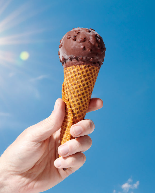 Chocolate Dip Ice Cream Cone