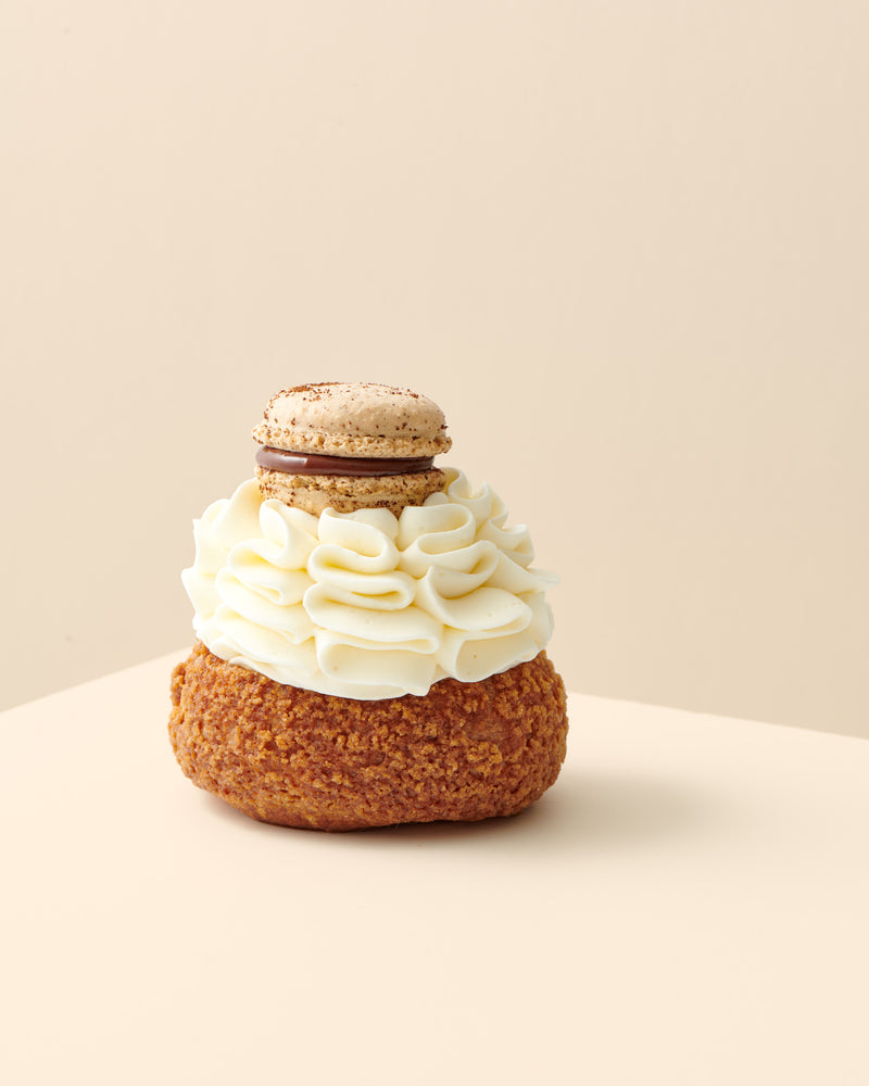 Vietnamese Coffee Cream Puff