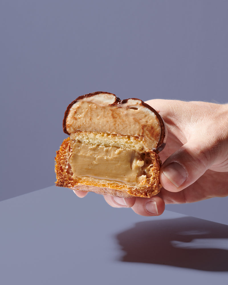 Vietnamese Coffee Cream Puff