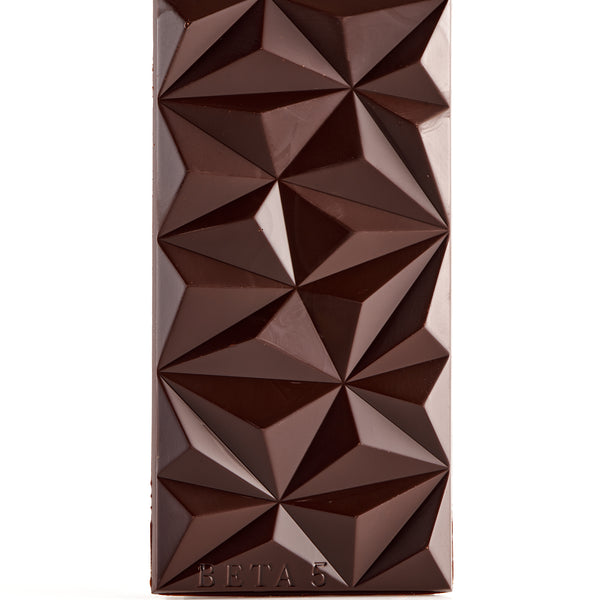 66% Dark Chocolate Polygon Bar – BETA5 Chocolates